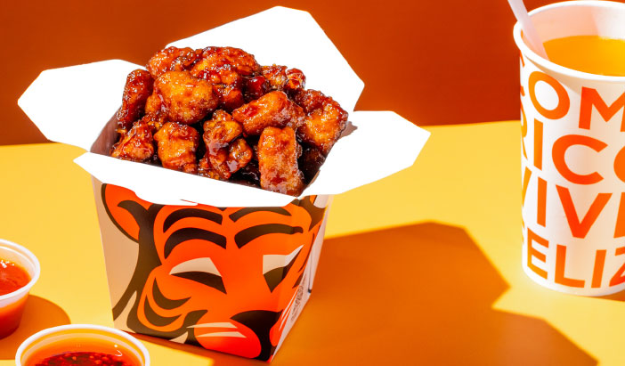 El mejor pollito a la naranja